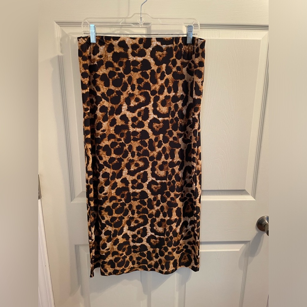 Leopard custom skirt